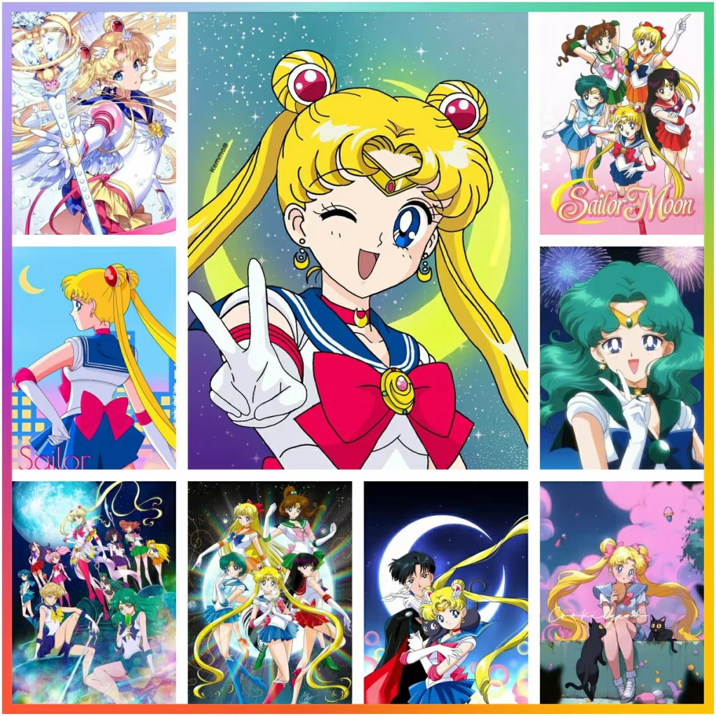 Photo Mosaic Print - Pintura em Diamante Clássica de Personagem