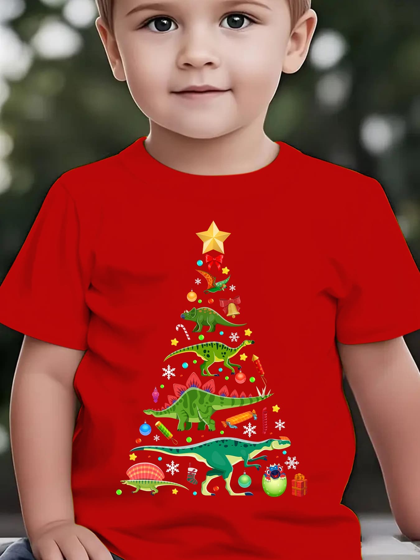 Family Tree Print - Camiseta de Moda Infantil de Verão