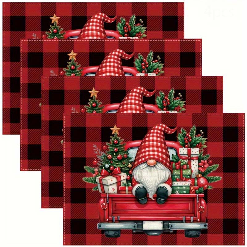Sousplat Vermelho com Estampa  - Family Tree Print avaliação e preço