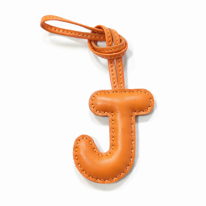 Alirattan nova tendência inglê - Monogram Keychain Leather avaliação e preço