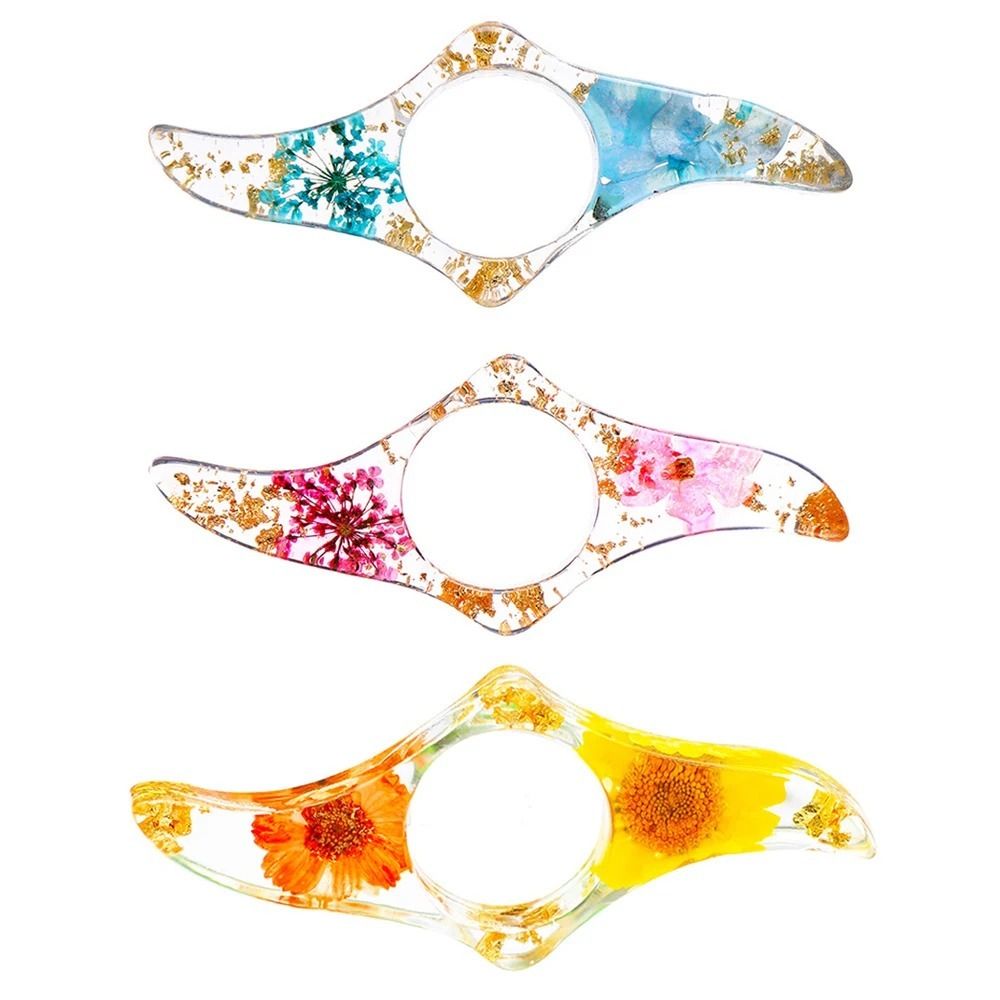 Acrílico polegar livro suporte - Dried Flower Bookmark avaliação e preço