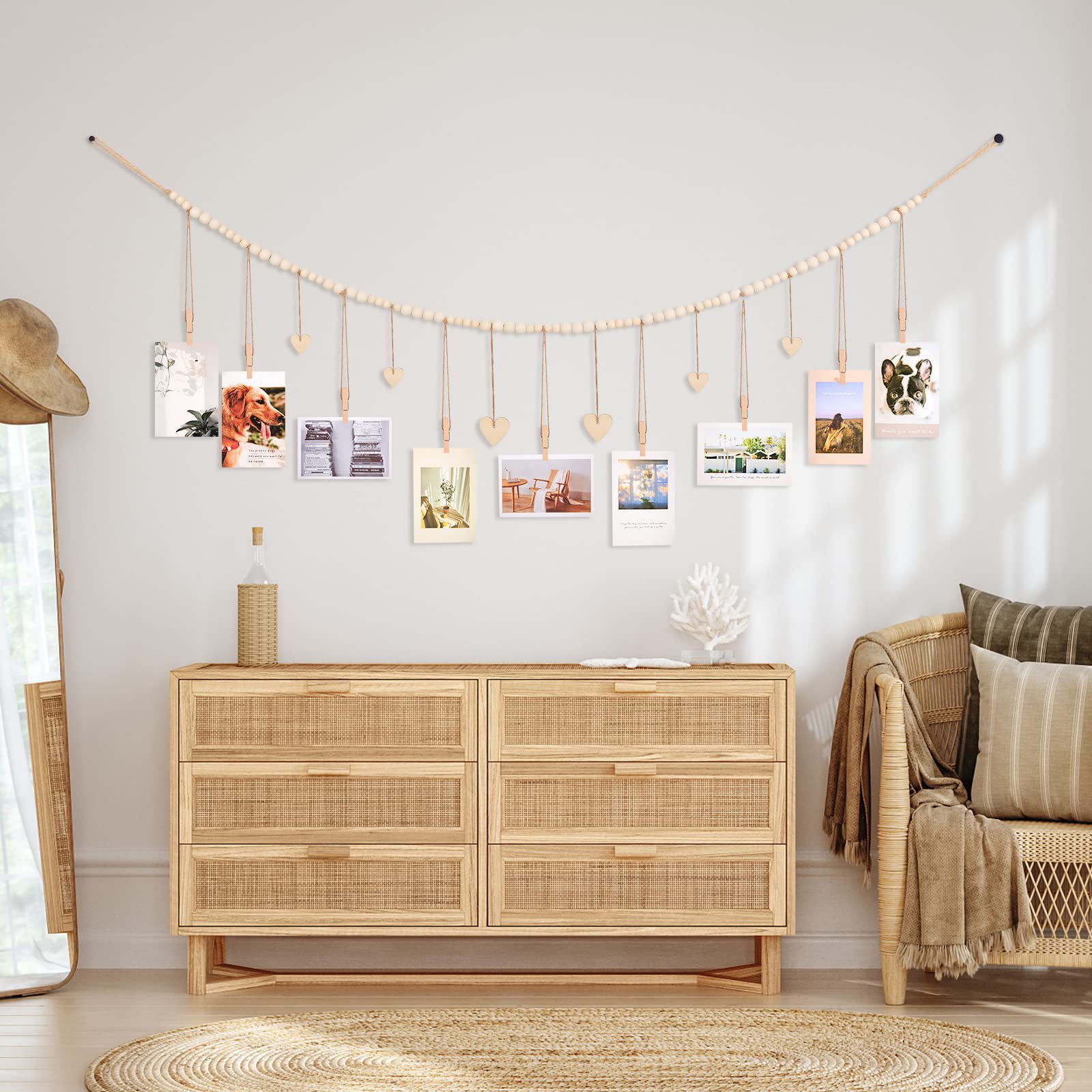 Decoração de Parede para Exibi - Engraved Wood Frame avaliação e preço