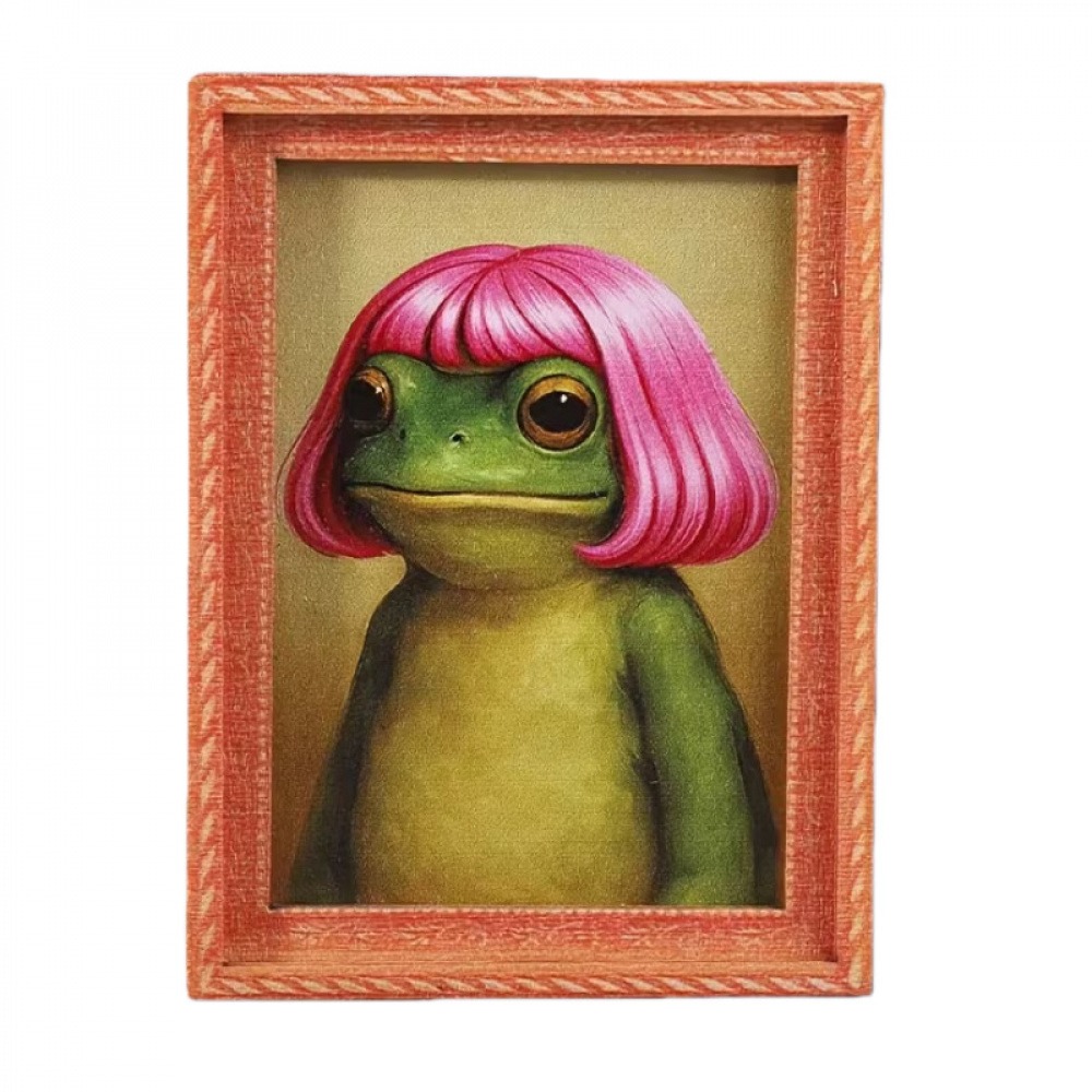 Imãs de geladeira com estampas - Engraved Wood Frame avaliação e preço