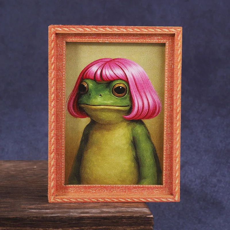 Mini Porta-Retrato de Madeira  - Engraved Wood Frame avaliação e preço