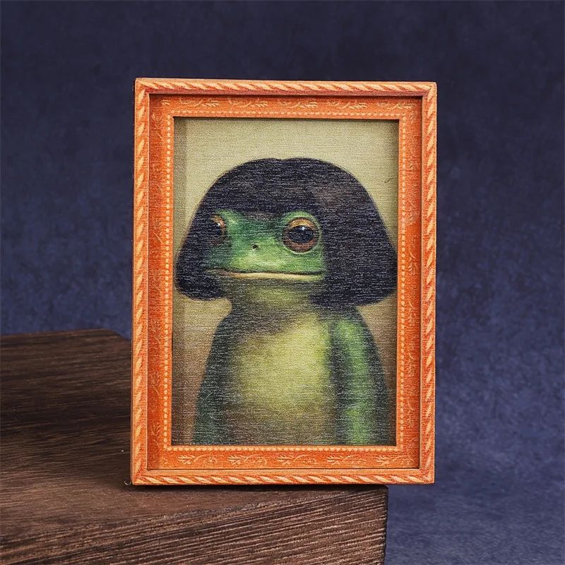 Mini Porta-Retrato de Madeira  - Engraved Wood Frame avaliação e preço