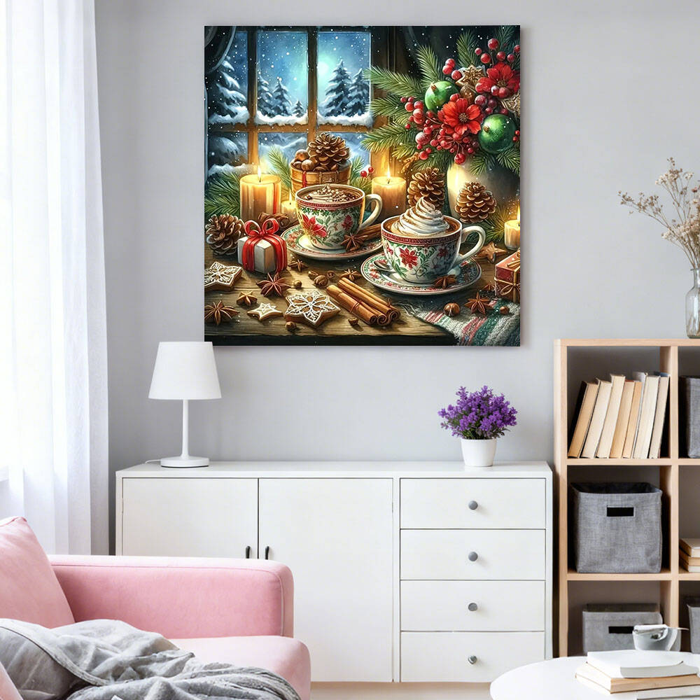 Huacan pintura diamante xícara - Photo Mosaic Print avaliação e preço