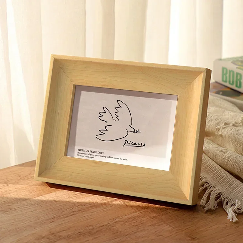 Moldura de madeira para fotos, - Engraved Wood Frame avaliação e preço