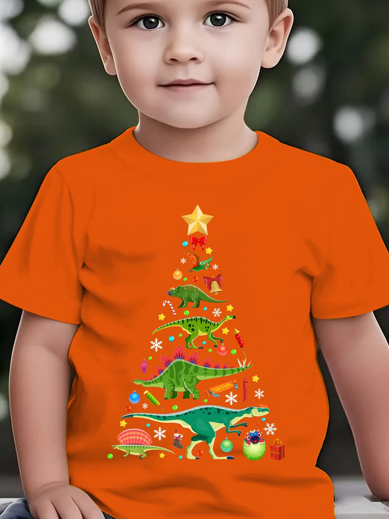 Camiseta de Moda Infantil de V - Family Tree Print avaliação e preço