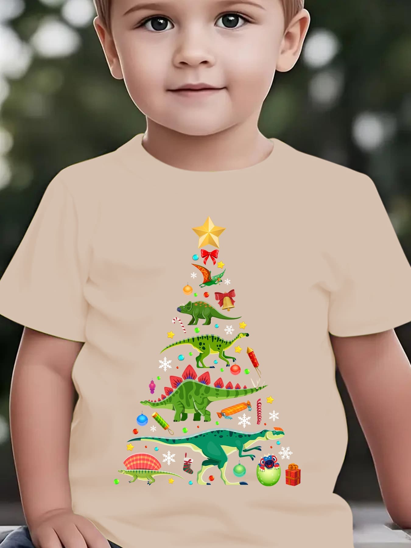 Camiseta de Moda Infantil de V - Family Tree Print avaliação e preço