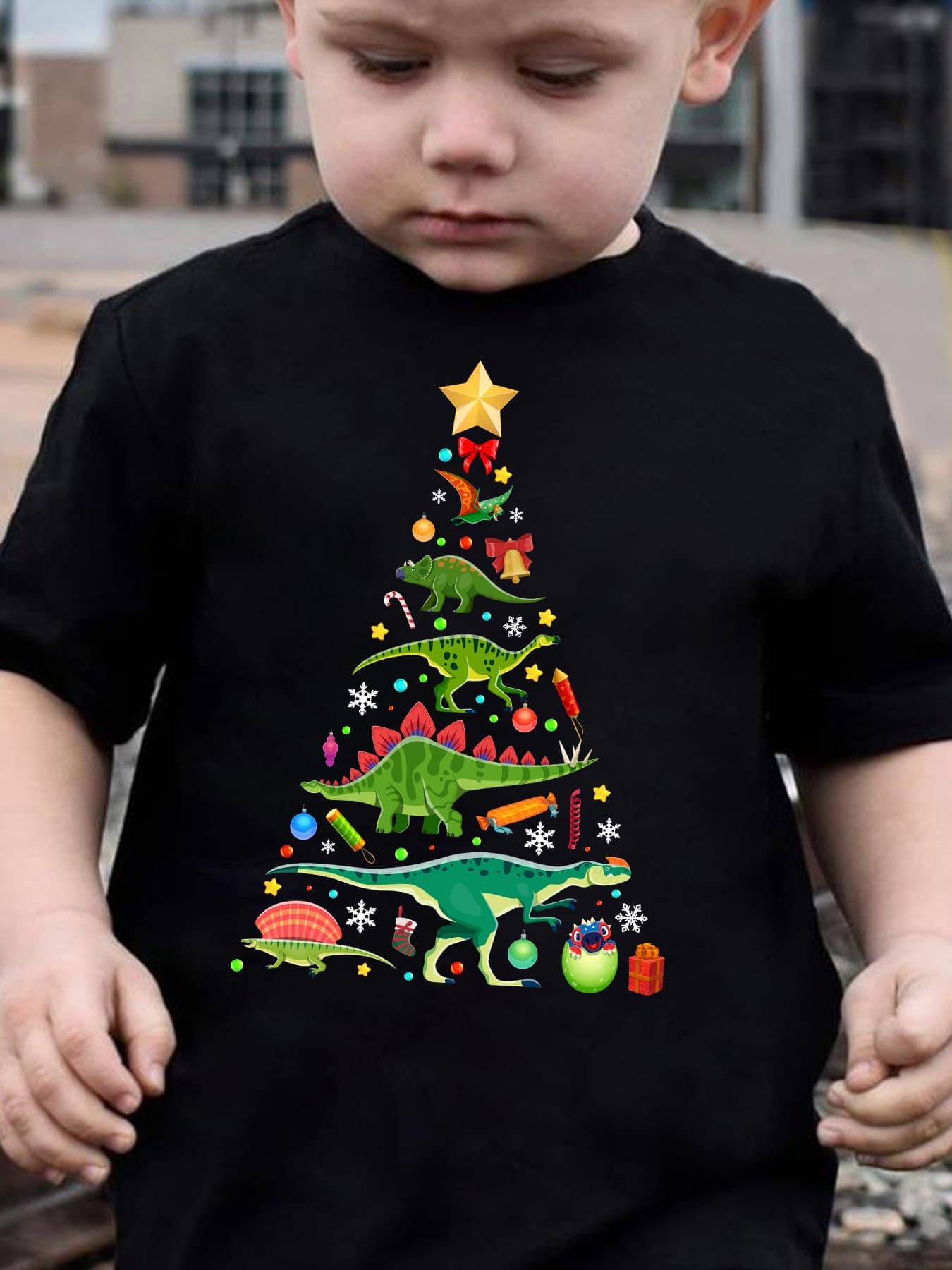 Camiseta de Moda Infantil de V - Family Tree Print avaliação e preço
