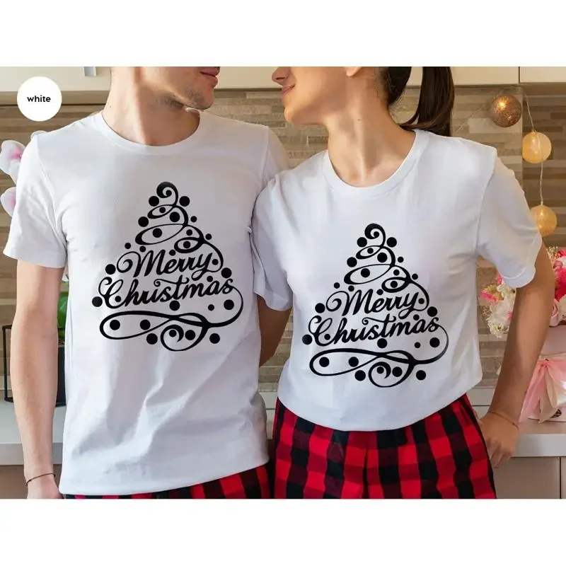 Camiseta de Natal Feliz Natal  - Family Tree Print avaliação e preço