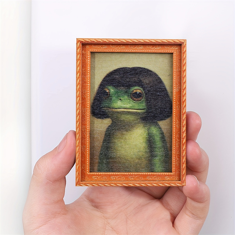 Mini Porta-Retrato de Madeira  - Engraved Wood Frame avaliação e preço